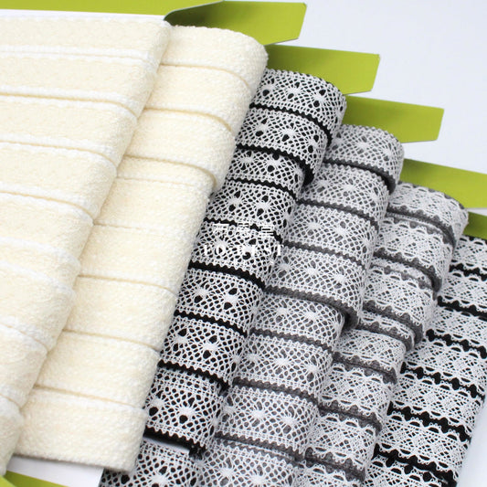 1.5Cm Lace Webbing Tape 蕾絲織帶 - 50Cm Bias