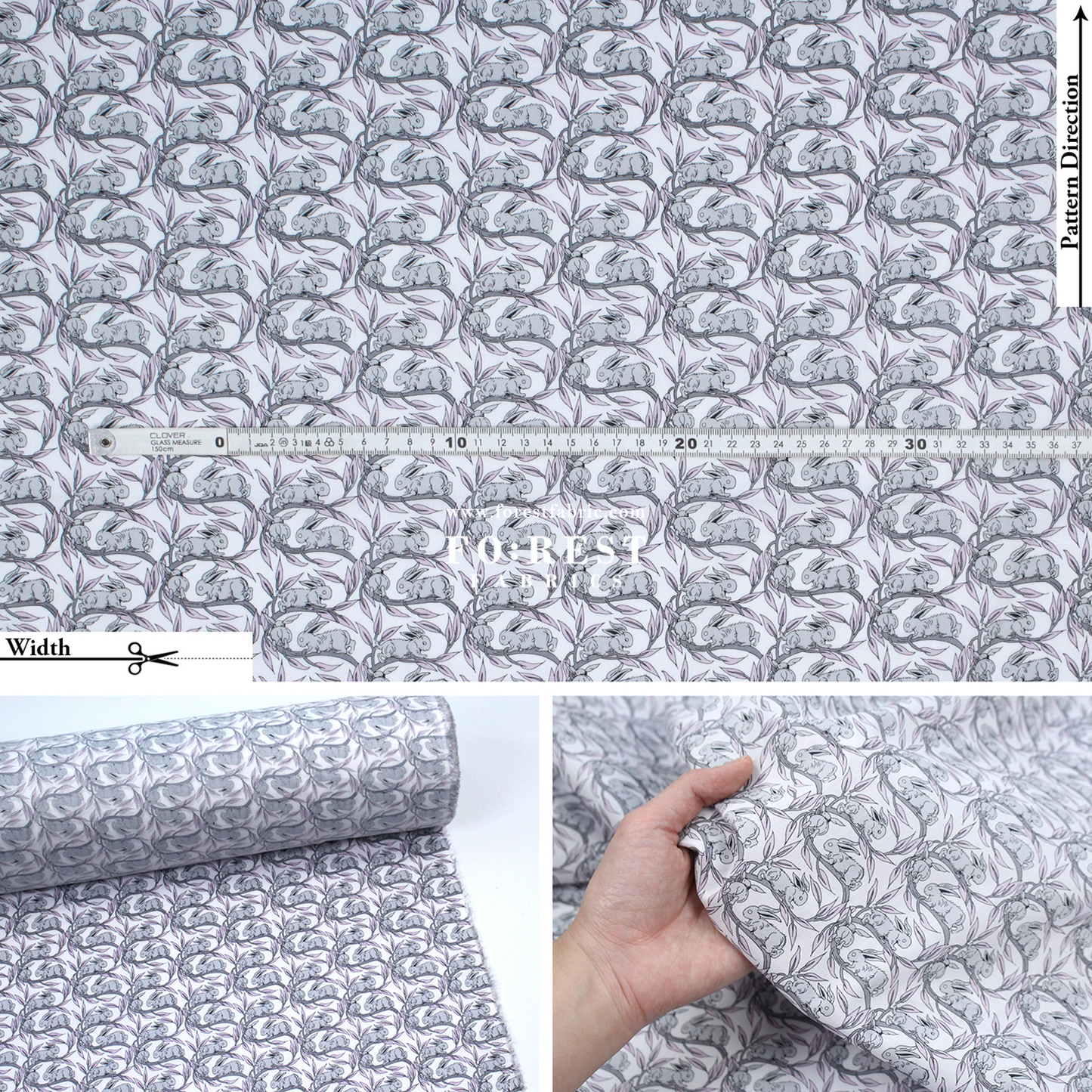 Liberty of London (Tana Lawn® Cotton Fabric) - Cotton Tail