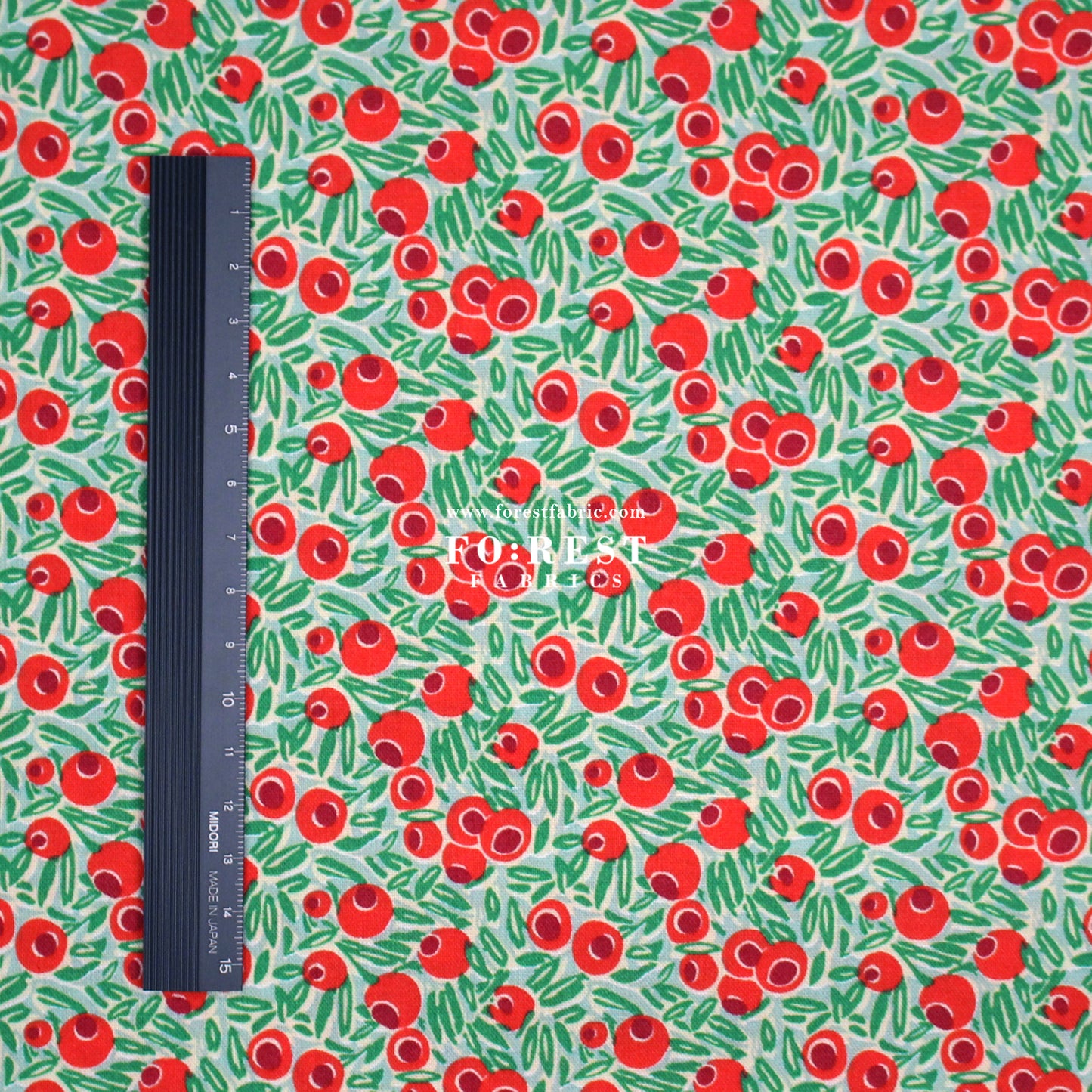 Quilting Liberty - Yew Berries fabric A