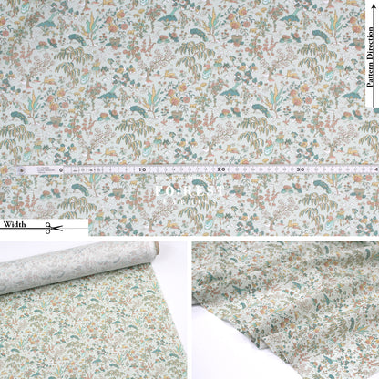 Liberty of London (Cotton Tana Lawn Fabric) -  Liddel Garden