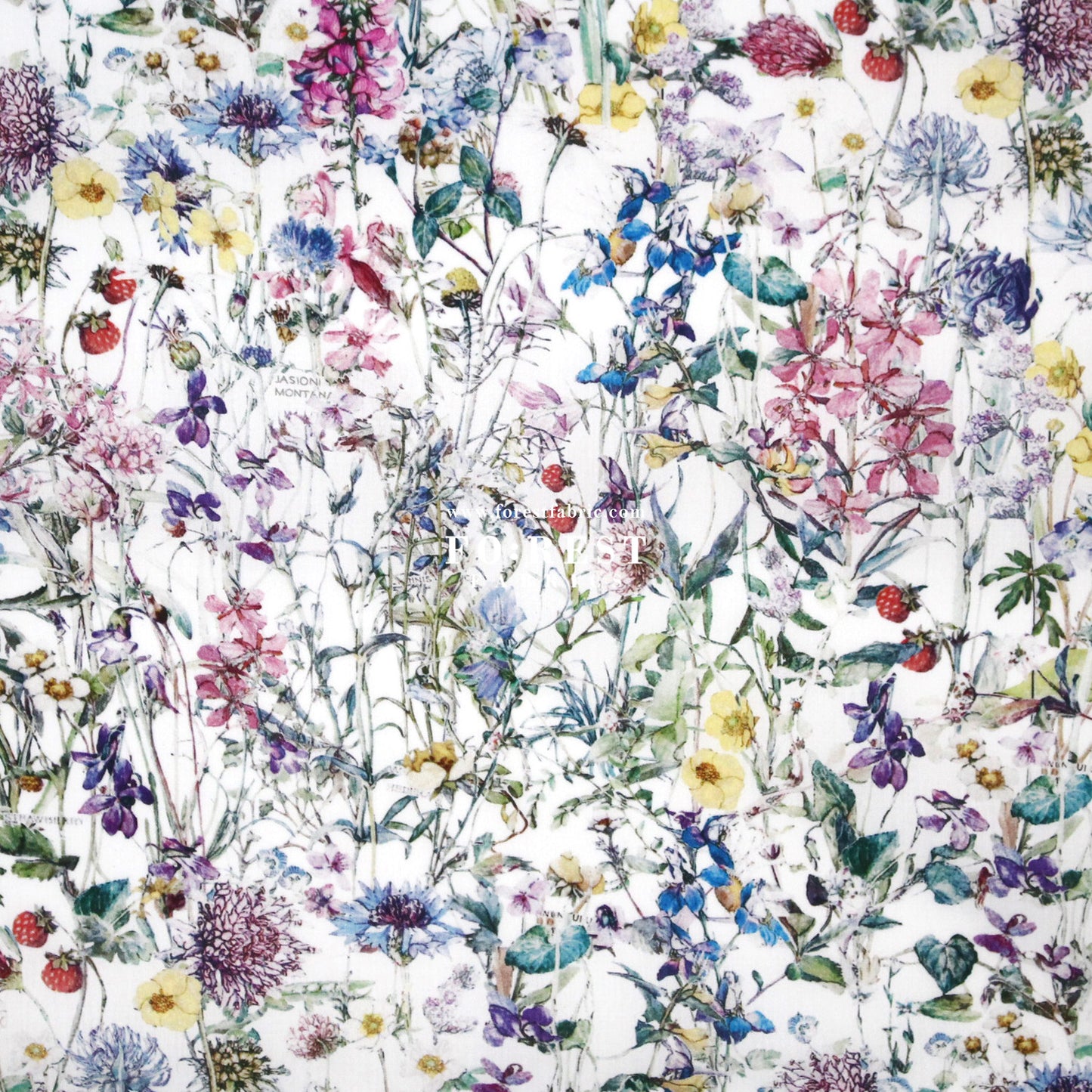 Liberty of London (Cotton Tana Lawn Fabric) - Wild Flower A