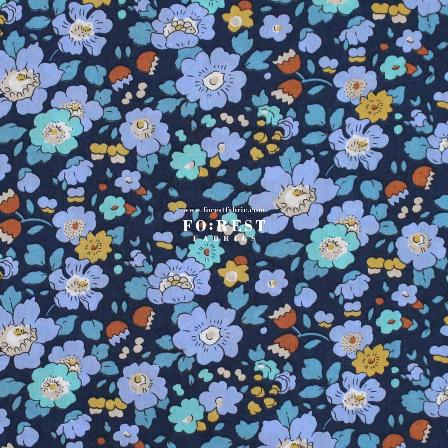 Liberty of London (Cotton Tana Lawn Fabric) - Betsy Meadow C