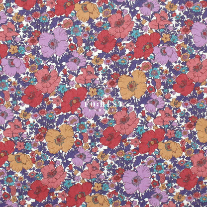 Liberty of London (Cotton Tana Lawn Fabric) - Meadow song B