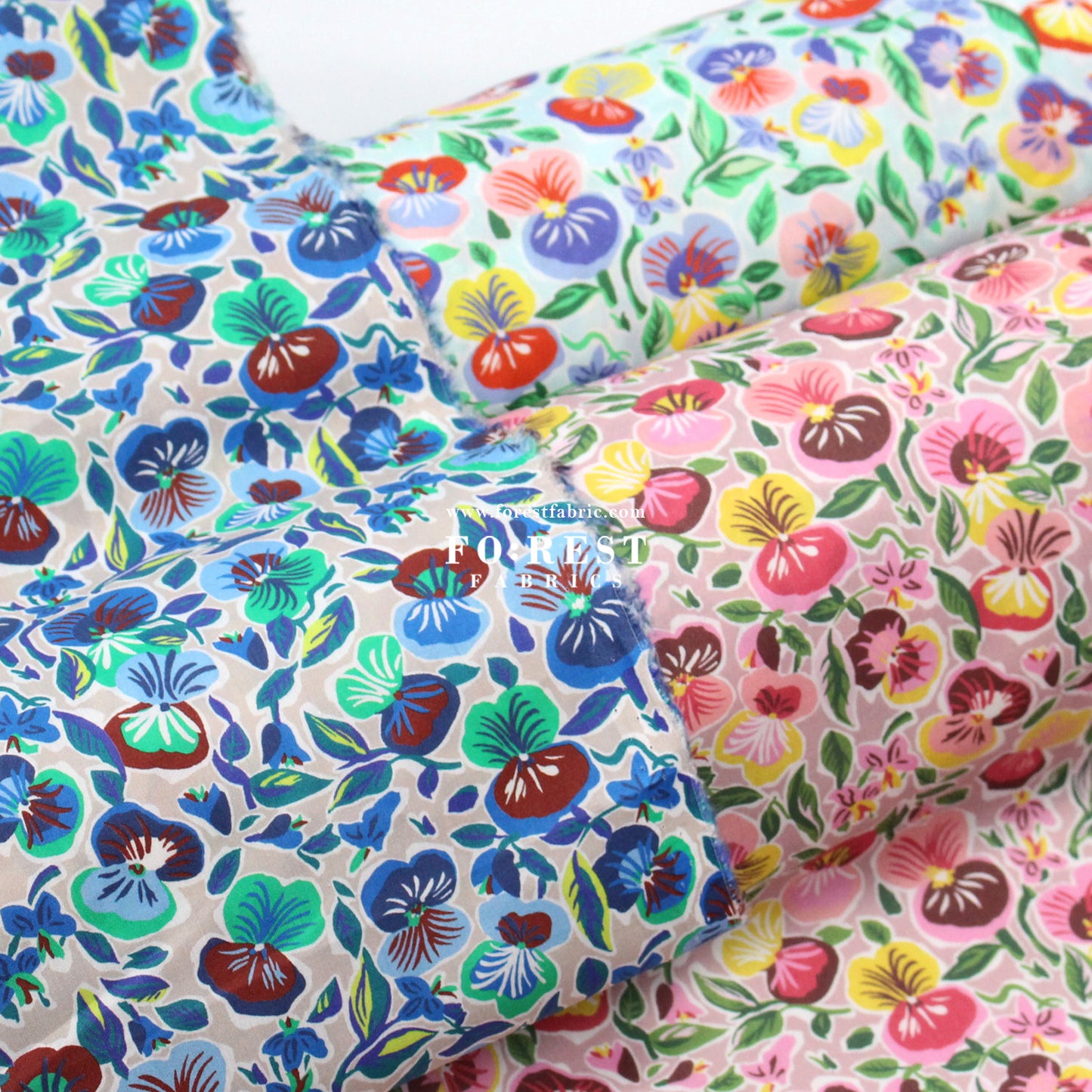 Liberty of London (Cotton Tana Lawn Fabric) - Pru Roskrow