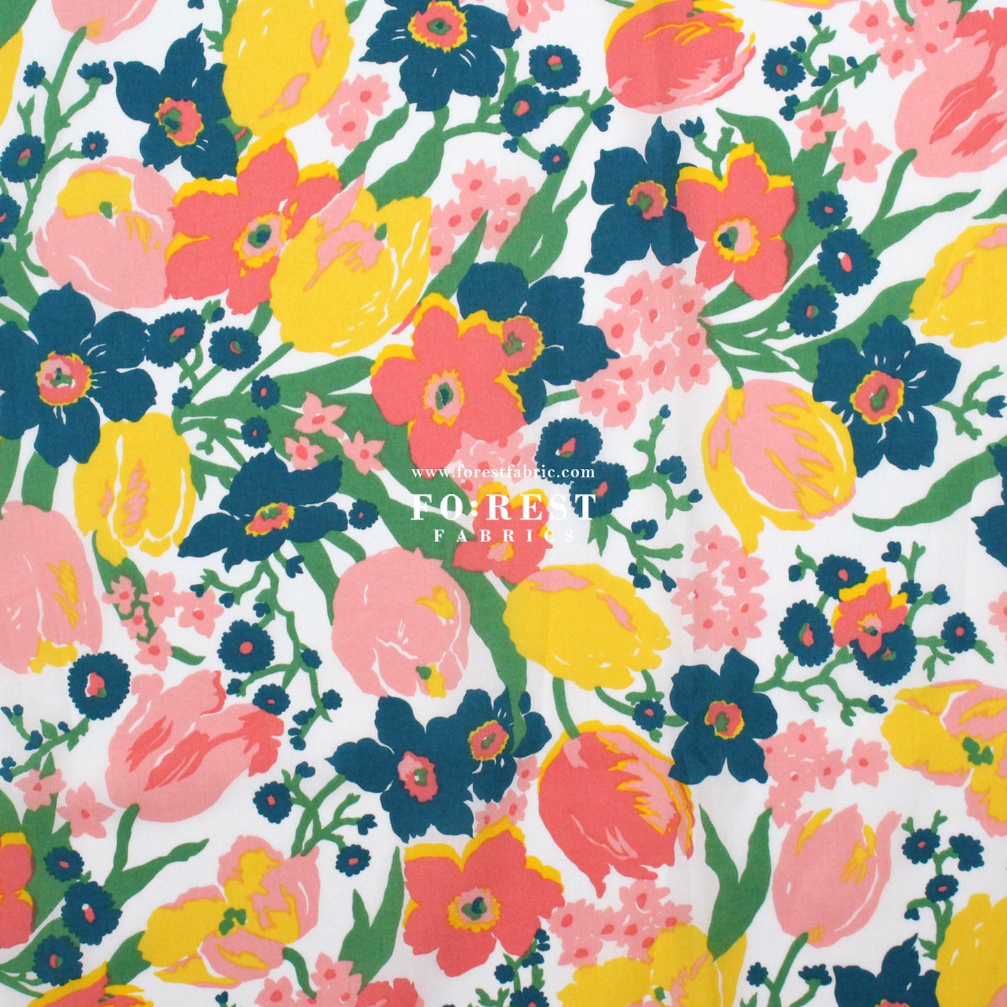 Liberty of London (Cotton Tana Lawn Fabric) - Mariana's Bouquet