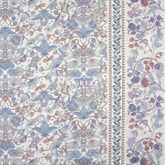 Satin Super Cotton - JoliFleur Poisonberry Thief fabric Milky