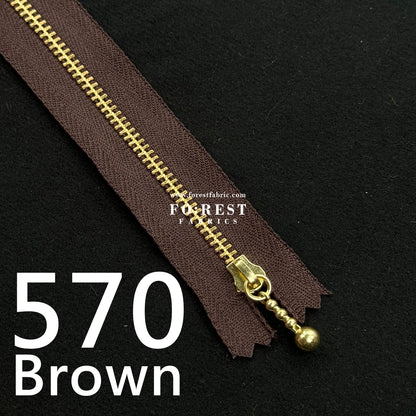 YKK 30cm Zipper Golden