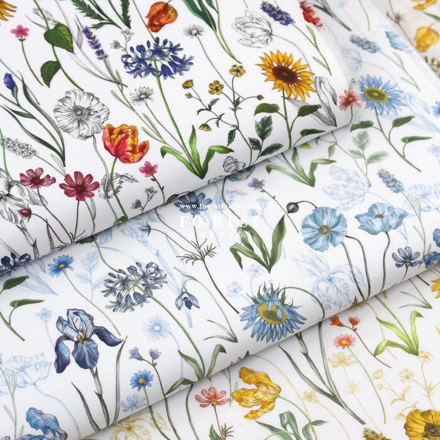 Liberty of London (Cotton Tana Lawn Fabric) - Meadow Muse