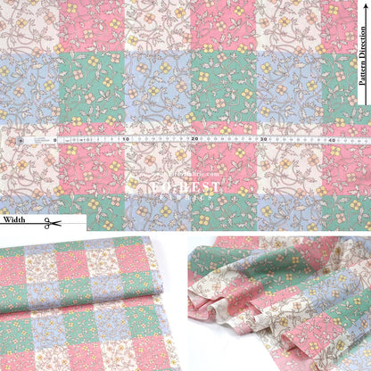 Liberty of London (Cotton Tana Lawn Fabric) - Rosita Check