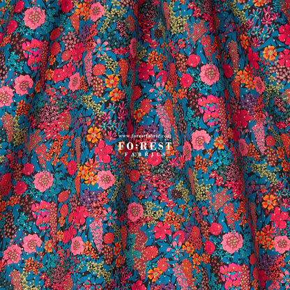 Liberty of London (Cotton Tana Lawn Fabric) - Ciara Spot Metalic A