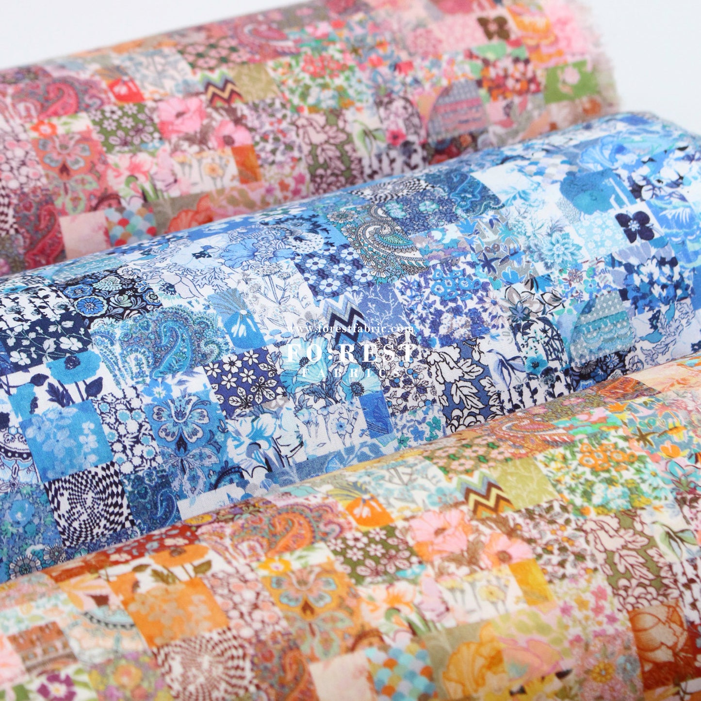 Liberty of London (Cotton Tana Lawn Fabric) - Archive Patchwork