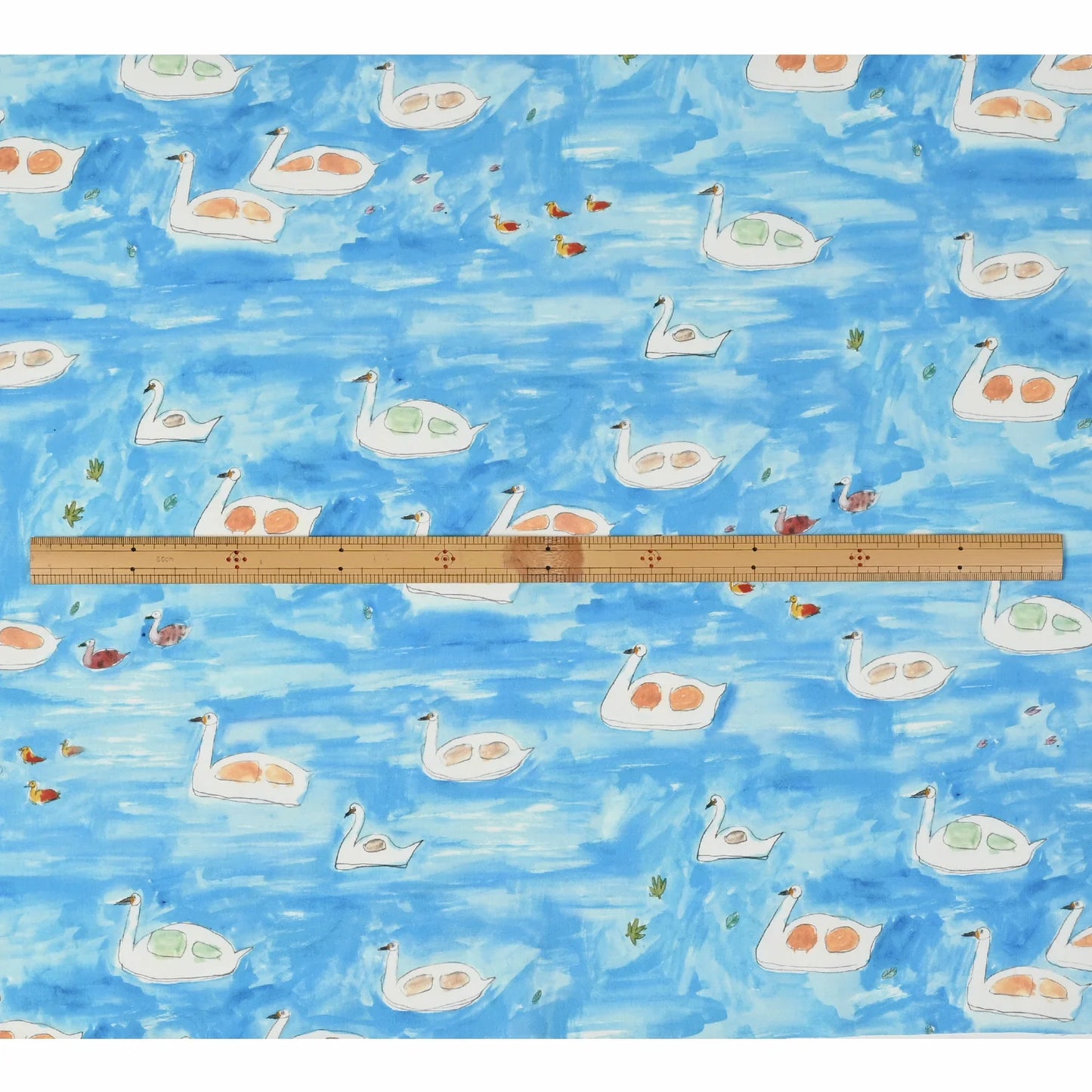 cotton - Swan Boat fabric