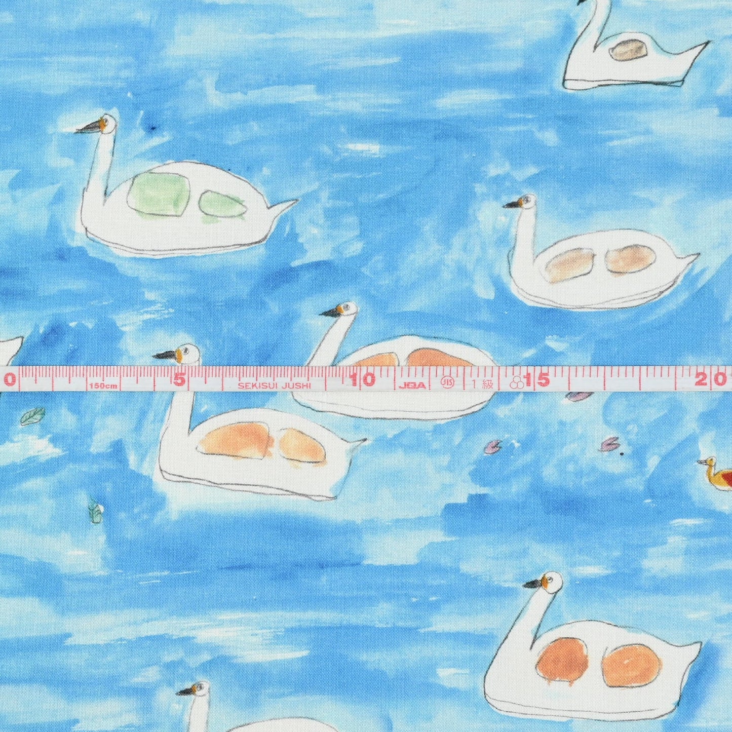 cotton - Swan Boat fabric