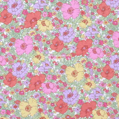 Liberty of London (Cotton Tana Lawn Fabric) - Meadow song C