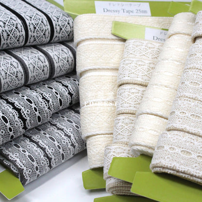 2.5Cm Lace Webbing Tape 蕾絲織帶 - 50Cm Bias