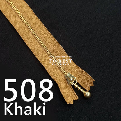 YKK 20cm Zipper Golden