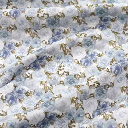 Liberty of London (Cotton Tana Lawn Fabric) - Covent Garden LightBlue