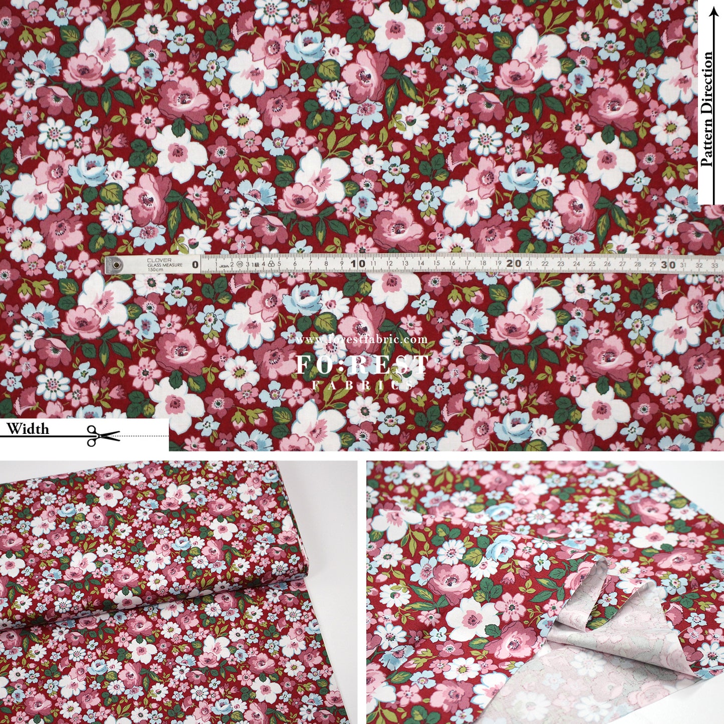 Quilting Liberty - Hedgerow Bloom A