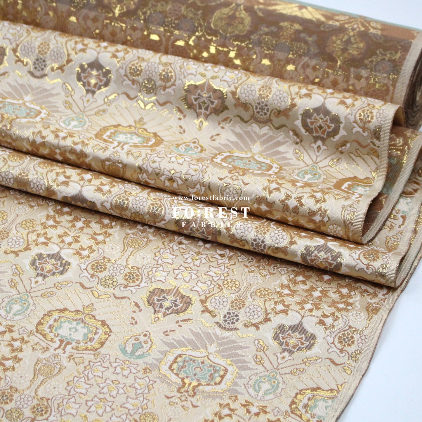 Gold Brocade - Queen fabric