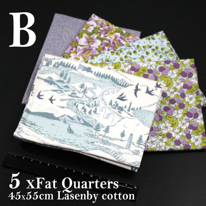 Fat Quarters Quilting Liberty Postcard from the Highlands SET