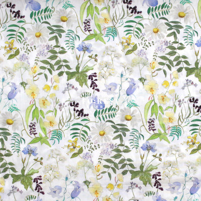 Liberty of London (Cotton Tana Lawn Fabric) - Florals Light Yellow