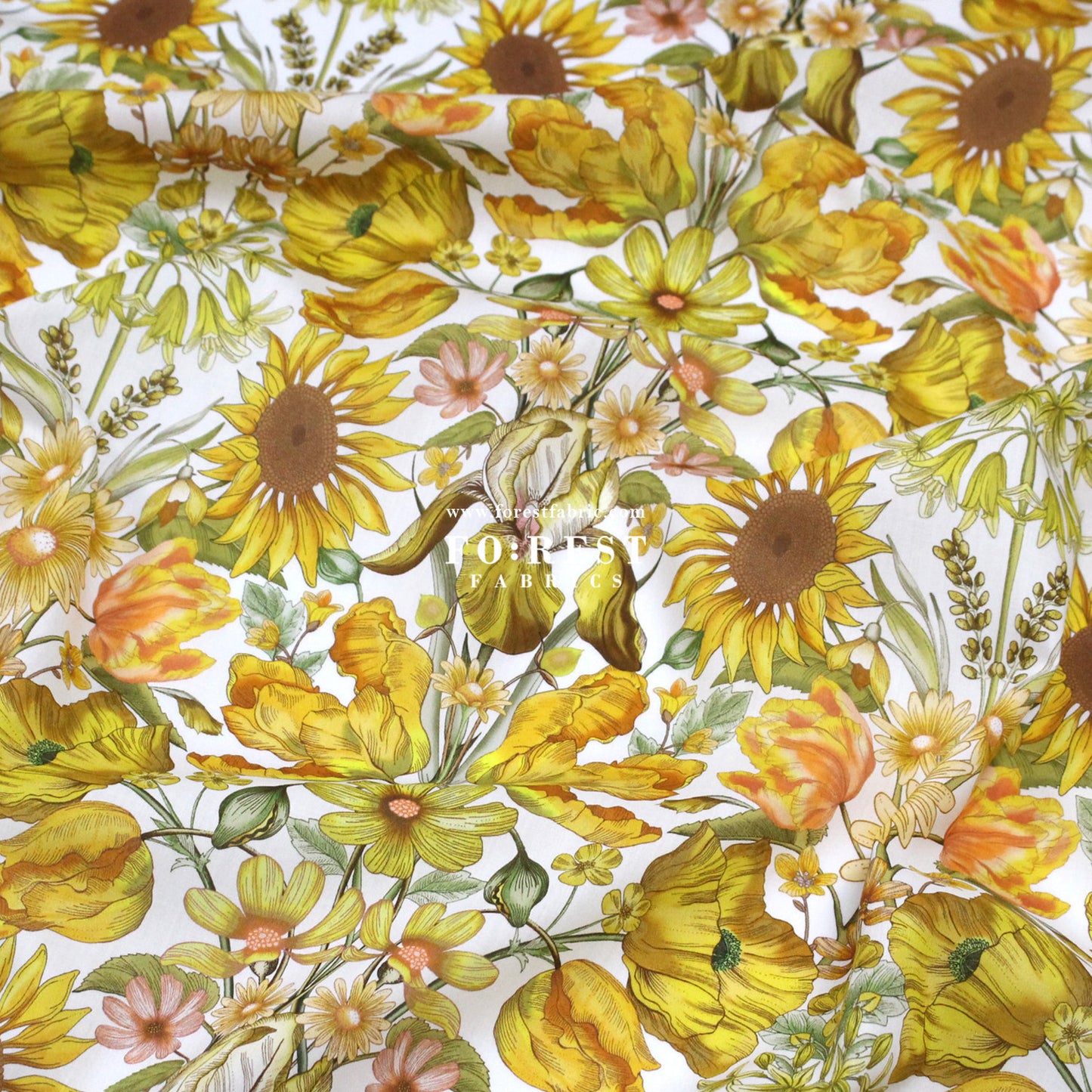 Liberty of London (Cotton Tana Lawn Fabric) - Floral Muse