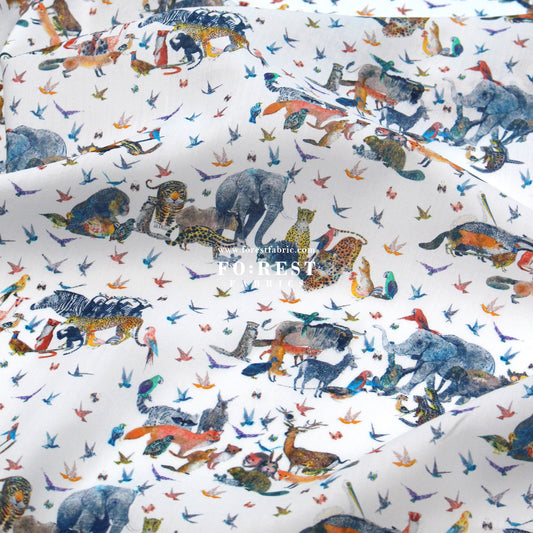 Liberty of London (Organic Tana Lawn Cotton Fabric) - Jungle Crumble B