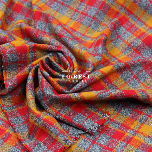 Organic Flannel - Crimson Tartan 法籣絨