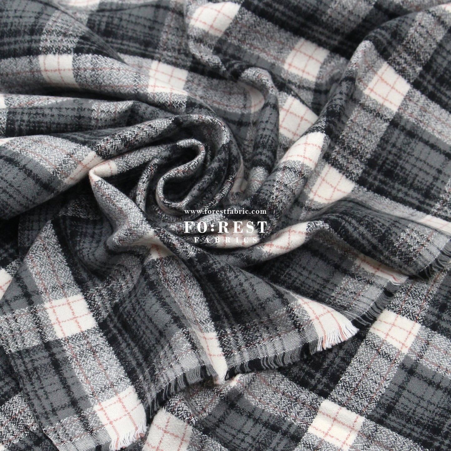 Organic Flannel - Gray Tartan 法籣絨