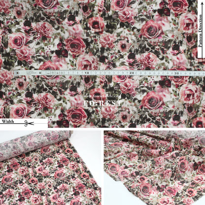 Liberty of London (Cotton Tana Lawn Fabric) - Florists Lens A