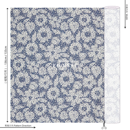 Liberty of London (Cotton Tana Lawn Fabric) - Mirabelle mono C