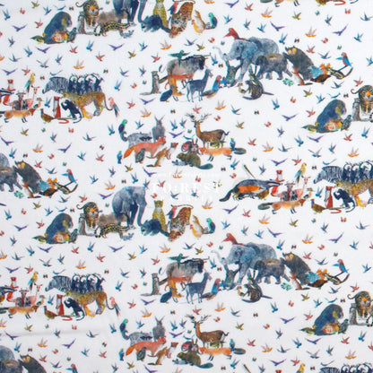 Liberty of London (Organic Tana Lawn Cotton Fabric) - Jungle Crumble B