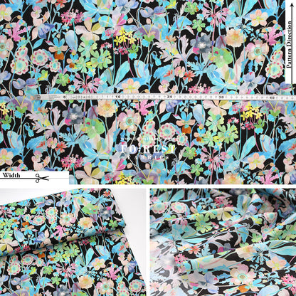 Liberty of London (Cotton Tana Lawn Fabric) - Proposal Black