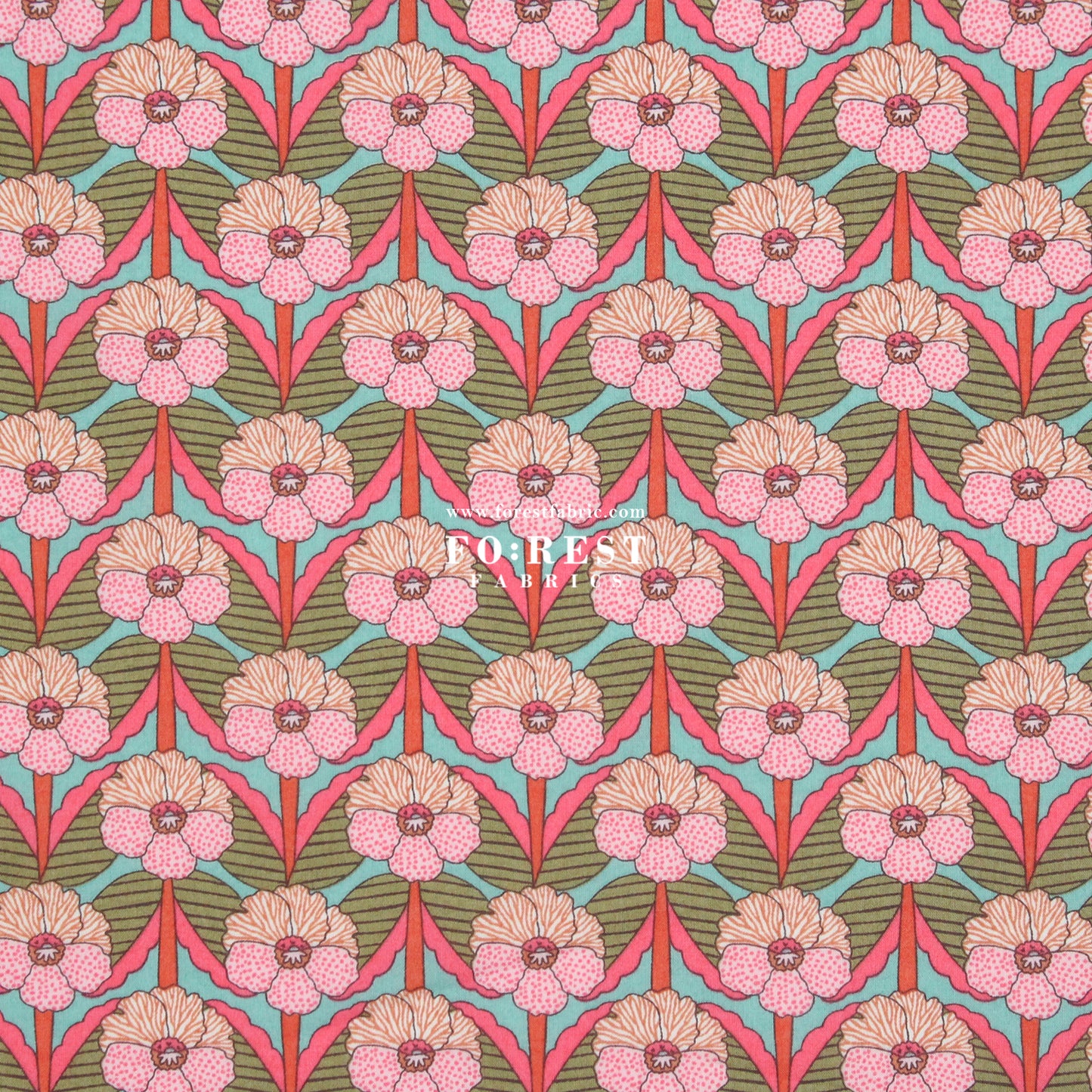 Liberty of London (Cotton Tana Lawn Fabric) - Chevron B