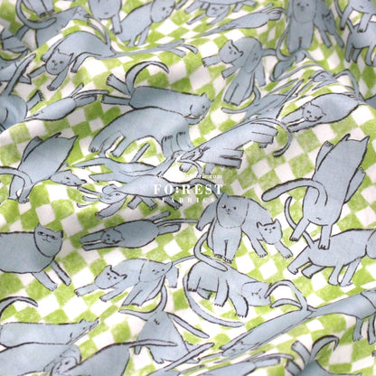 Liberty of London (Cotton Tana Lawn Fabric) - Catnap A