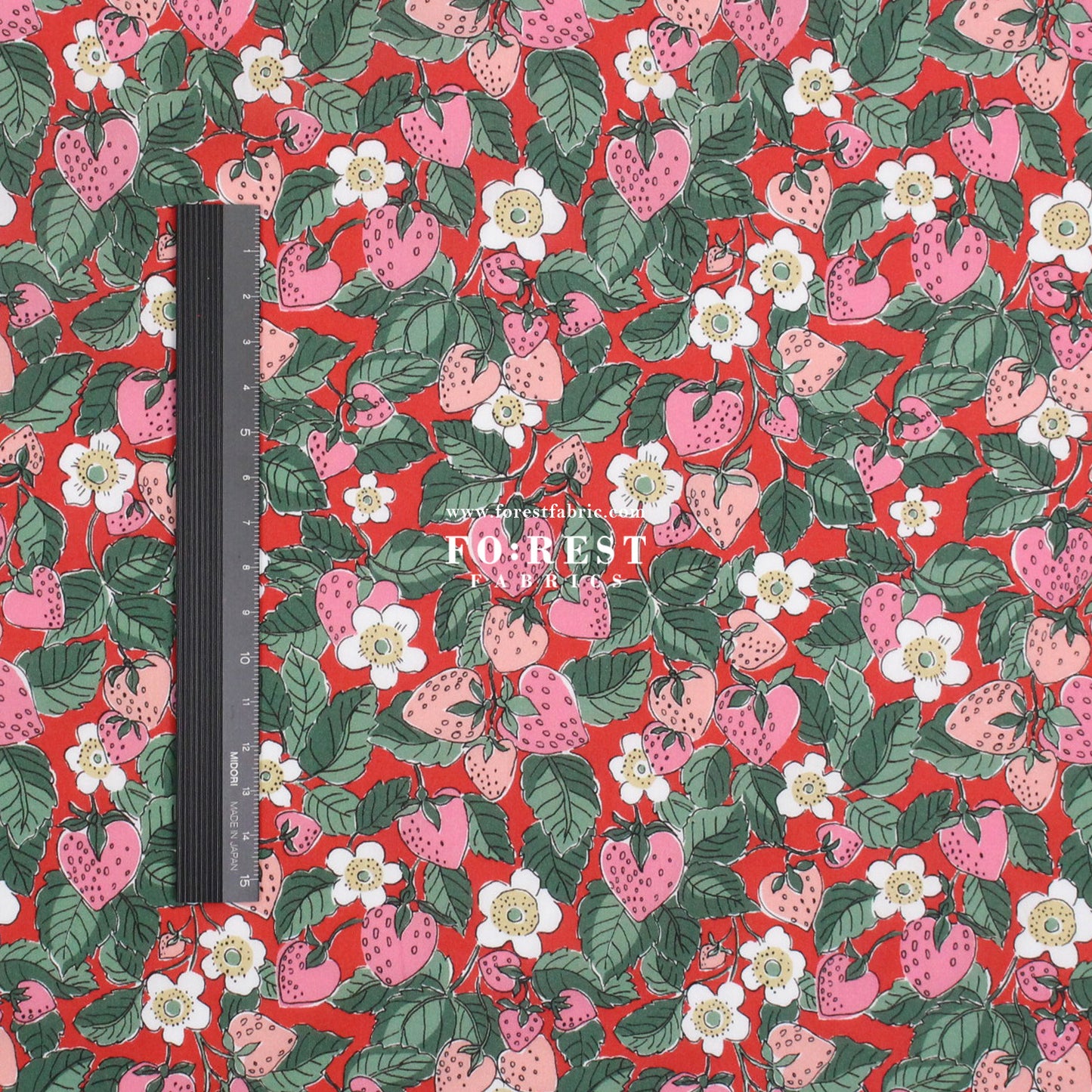 Liberty of London (Cotton Tana Lawn Fabric) - Strawberry Dream