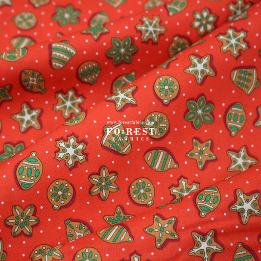 Quilting Liberty - Gingerbread Delight fabric B