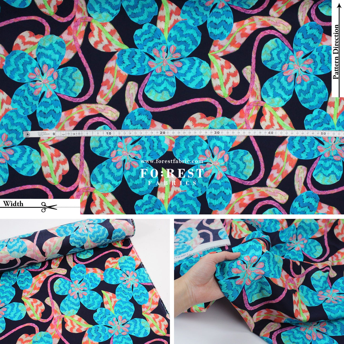 Liberty of London (Cotton Tana Lawn Fabric) - Leading Lady