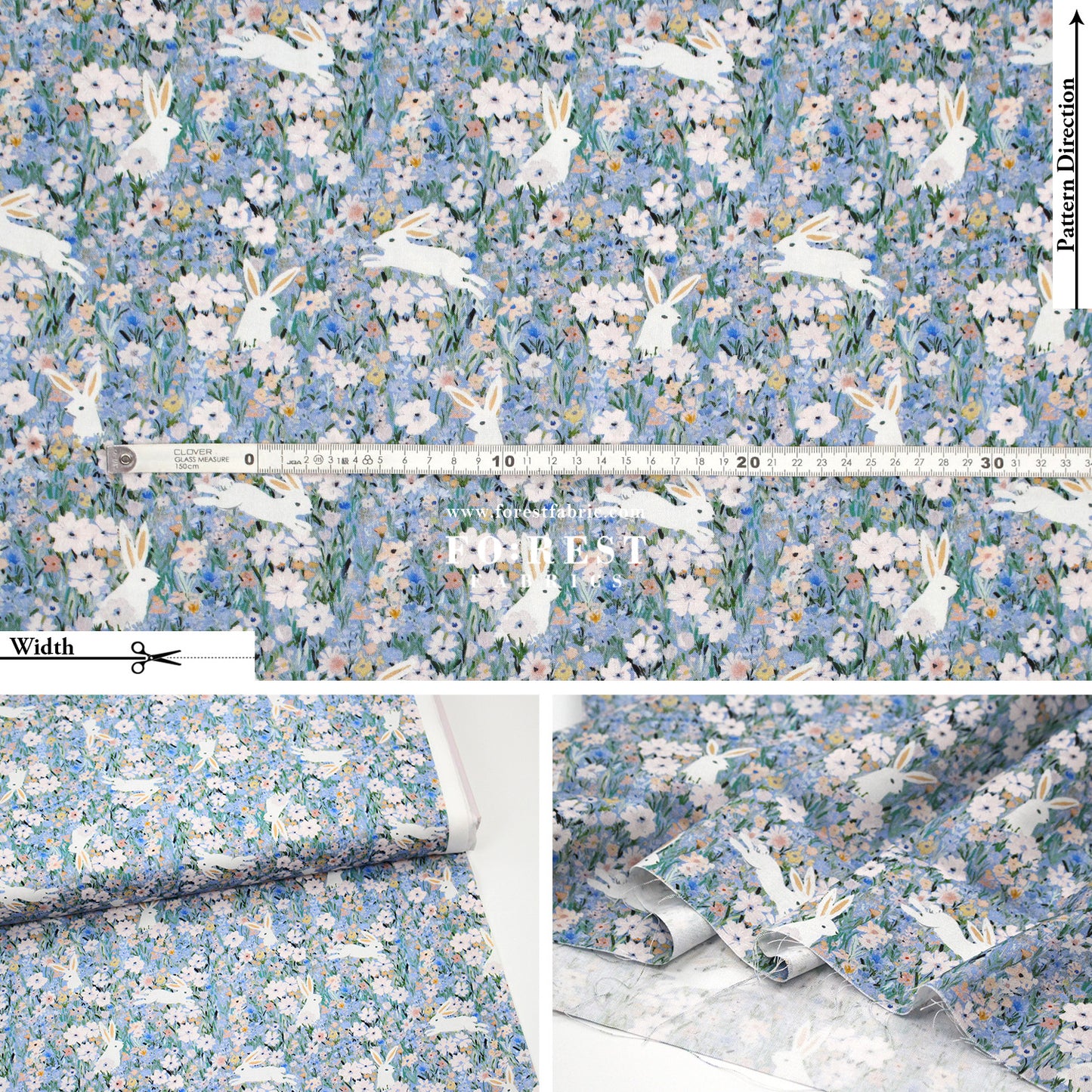 cotton - Rabbit Garden fabric