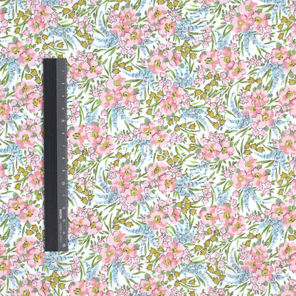 Liberty of London (Cotton Tana Lawn Fabric) - Swirling Petals C