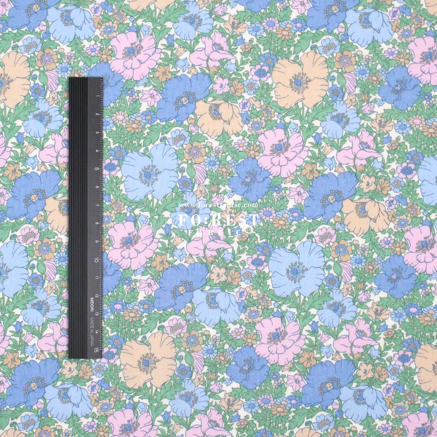 Liberty of London (Cotton Tana Lawn Fabric) - Meadow song A