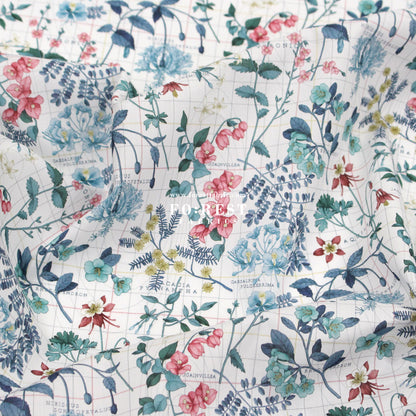 Liberty of London (Cotton Tana Lawn Fabric) - Botanists Journey A