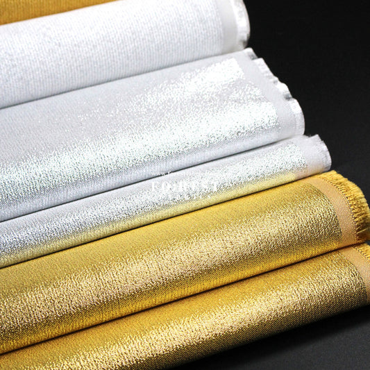 Gold Brocade - Gold and sliver fabric