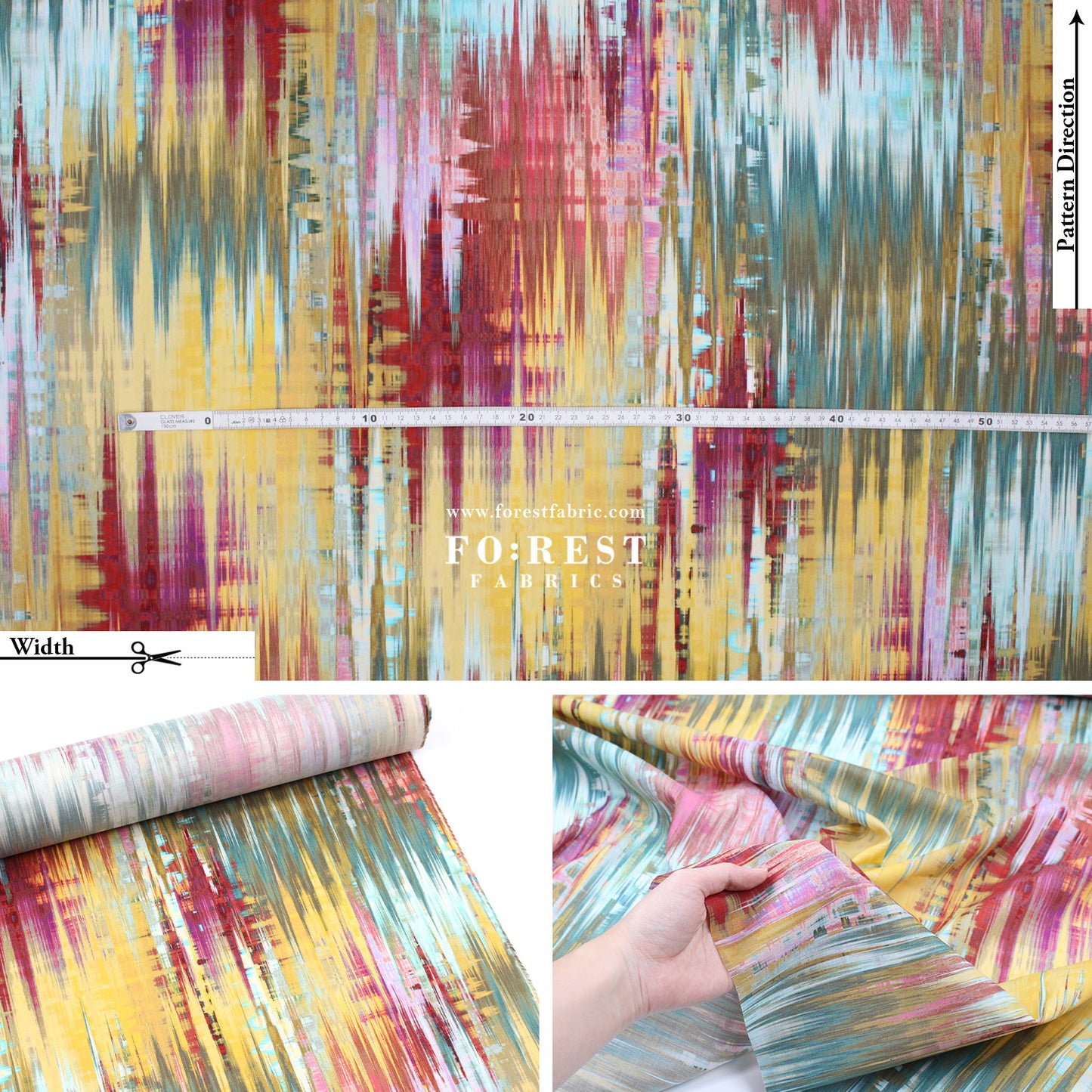 Liberty of London (Cotton Tana Lawn Fabric) - Glitch