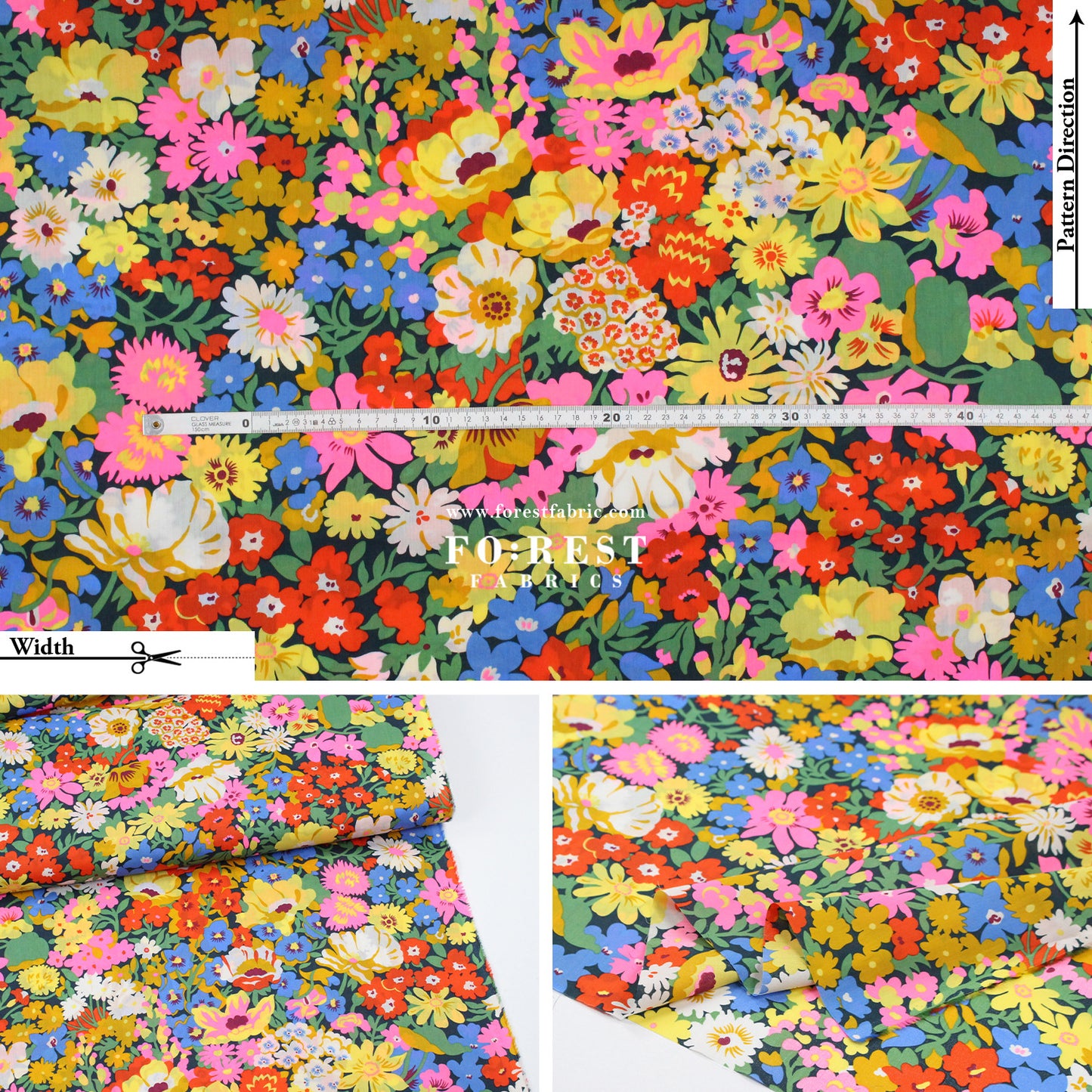 Liberty of London (Cotton Tana Lawn Fabric) - Lord Thorpe