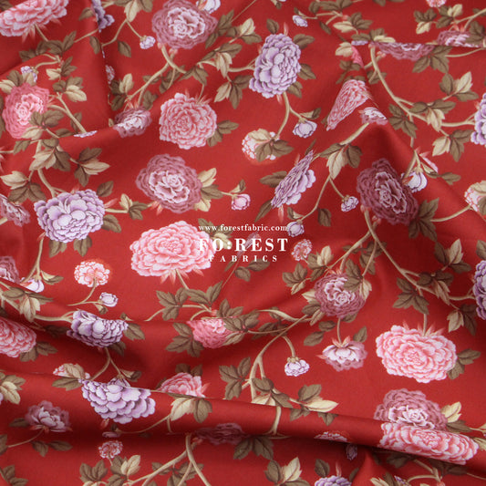 Liberty of London (Cotton Tana Lawn Fabric) - Peony Perfect C