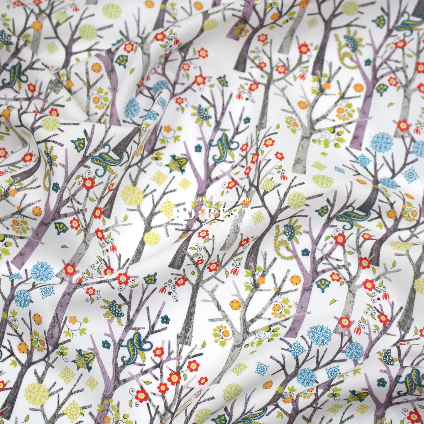 Liberty of London (Cotton Tana Lawn Fabric) - Tuesday Trees