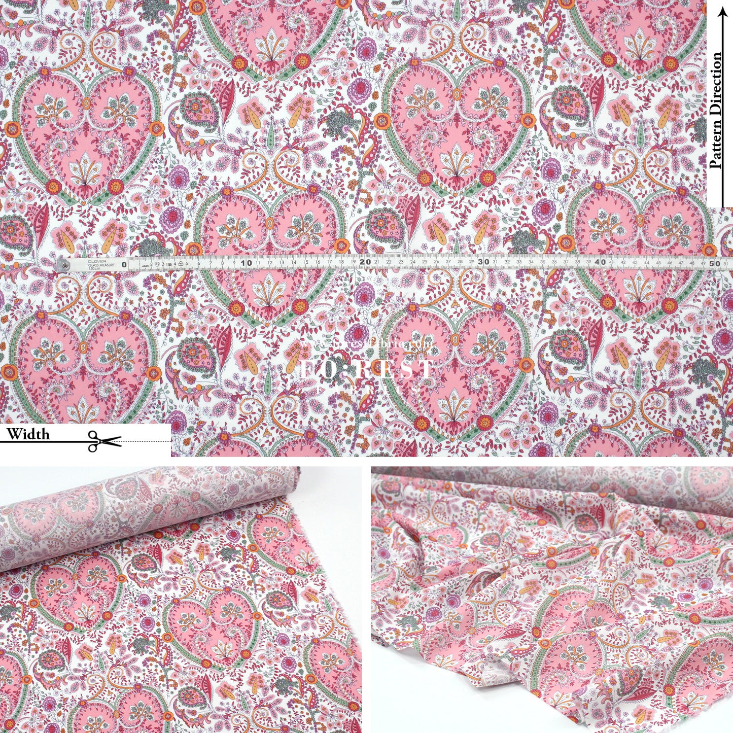 Liberty of London (Cotton Tana Lawn Fabric) - Theri kitty