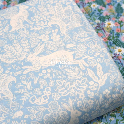 cotton - Wildwood Fable Blue