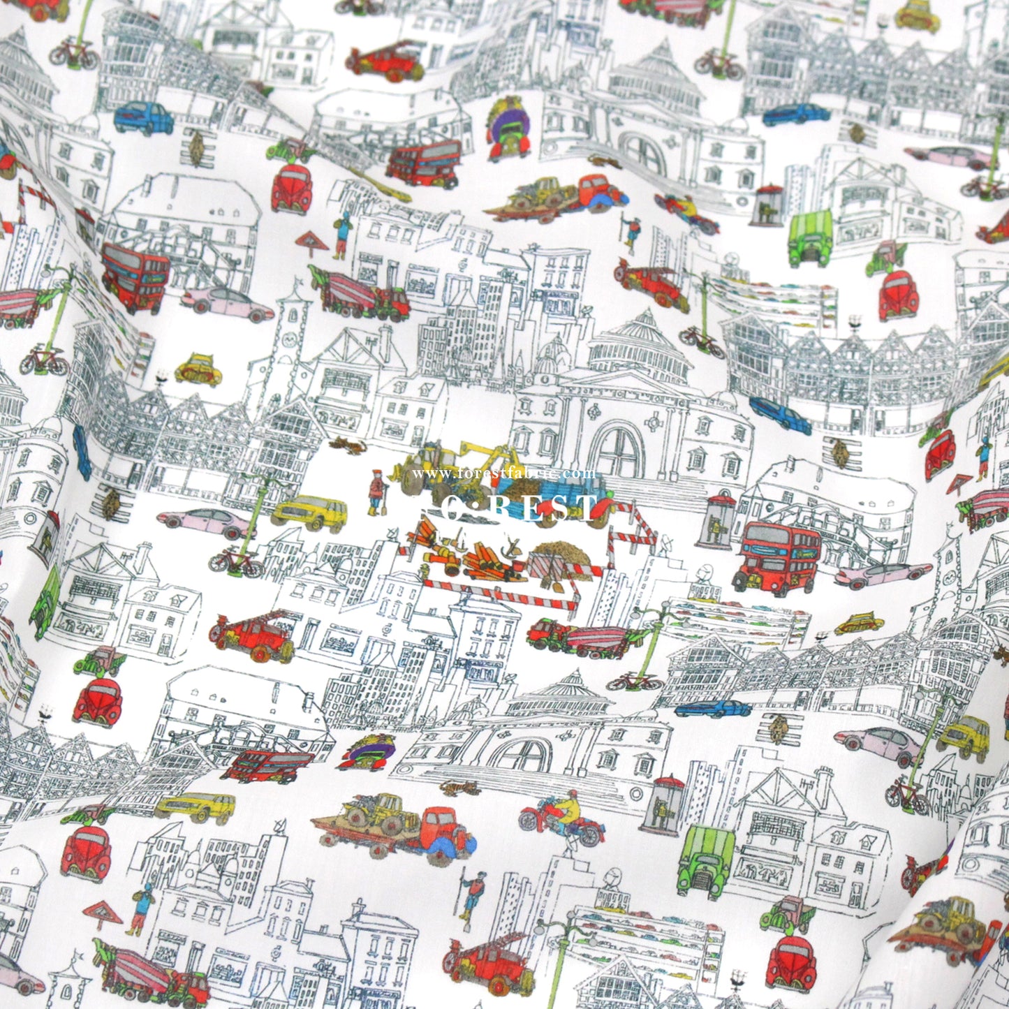 Liberty of London (Organic Tana Lawn Cotton Fabric) - London’s Calling